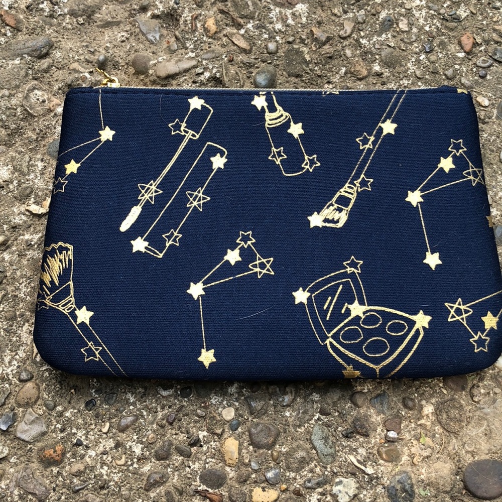 Make up bag navy
